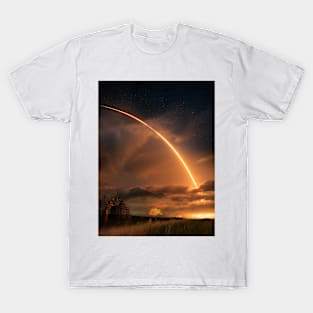 Curved Sunset T-Shirt